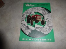 Prospekt traktoren zetor gebraucht kaufen  Weinheim