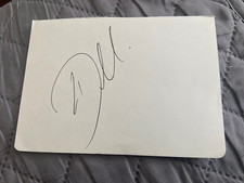 Unknown signature signed for sale  SUNDERLAND