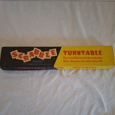 Scrabble turntable vintage for sale  SOUTHEND-ON-SEA