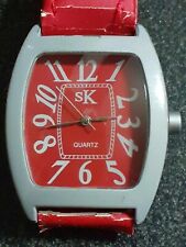 Orologio quarzo rosso usato  Caltanissetta
