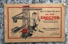Erector set manual for sale  Lathrop