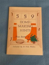 1983 559 Home Making Hints Plus Scores of Recipes & Scraps Viola Walden comprar usado  Enviando para Brazil