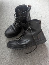 Ecco black leather for sale  LEISTON