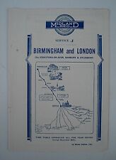 Bus timetable midland for sale  STROUD