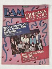 Reo speedwagon bam for sale  Ojai