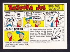 Bazooka joe gang for sale  POLEGATE