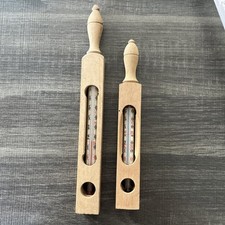 Alte badethermometer holz gebraucht kaufen  Barsbüttel