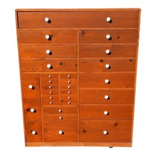 Wood dental cabinet for sale  Afton