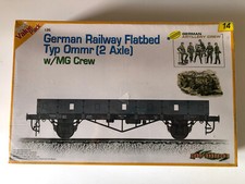 Cyber Hobby 9114 | German Railway Flatbed Ommr | Bausatz 1:35 | OVP | Militär, usado comprar usado  Enviando para Brazil