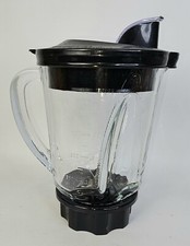 Hamilton Beach 40 Oz 6 xícaras ação onda liquidificador vidro jarro tampa misturador comprar usado  Enviando para Brazil