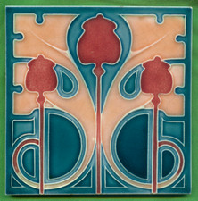 Jugendstil fliese art gebraucht kaufen  Cadenberge