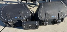 Set black leather for sale  West Sacramento