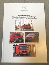 Mercedes BENZ Vito, Sprinter e Vario Range Vans e Cabs 1997 Excelente Bi 30 comprar usado  Enviando para Brazil