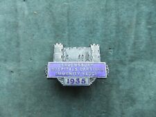 Hospital charity badge for sale  CHRISTCHURCH