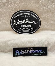 Washburn guitars sticker for sale  Maricopa