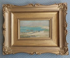 Victorian painting coastal for sale  LONDON