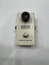 Usado, MXR Micro Amp Clean Boost Raro Vintage 1980 Bloco de pedal de efeitos de guitarra Logotipo comprar usado  Enviando para Brazil