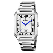 Relógio Festina F20677/1 On The Square Man 39mm aço inoxidável comprar usado  Enviando para Brazil