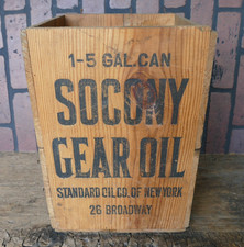 Antique wood advertising for sale  Johnson