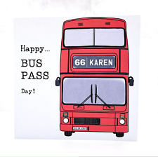 Personalised bus pass for sale  BOLTON