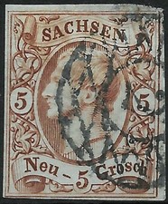 Sachsen 1856 minr gebraucht kaufen  Hartenstein