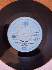 Barry white singles for sale  ABERGELE