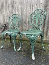 Pair cast aluminium for sale  CREDITON