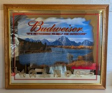 Budweiser beer mirror for sale  Copperas Cove