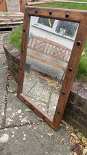 Mirror sheesham rectangular for sale  OXFORD