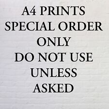 Special order a4 for sale  PETERBOROUGH