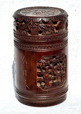 Antique carved bamboo for sale  CHARD