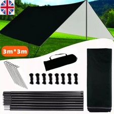 3x3 tarpaulin waterproof for sale  DUNSTABLE