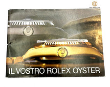 Rolex libretto opuscolo usato  Teramo