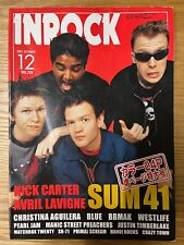 INROCK Dec 2002 Vol.228 | SUM41 | Avril Lavigne, Christina Aguilera, Pearl Jam comprar usado  Enviando para Brazil