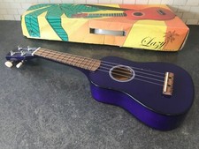Ukulele dark blue for sale  WITNEY