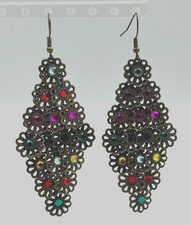 Chandelier earrings bronze for sale  Macon