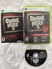 Guitar Hero 5 (Xbox 360, 2009) CIB completo com manual - Testado com frete grátis! comprar usado  Enviando para Brazil