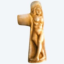 Pommeau canne sculpté d'occasion  Mer