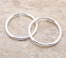 Large silver hoop for sale  Lilburn