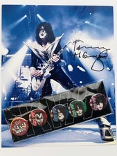  Bônus fotográfico autografado assinado por Tommy Thayer KISS, usado comprar usado  Enviando para Brazil