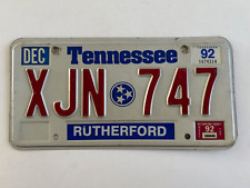 1992 tennessee license for sale  Poughkeepsie