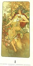 Mucha poster affiche d'occasion  Pau