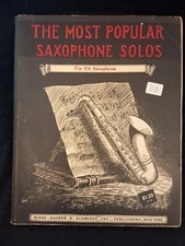 Os solos de saxofone mais populares para saxofone Eb 1915 partituras B-Flat comprar usado  Enviando para Brazil