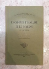 Estanier académie française d'occasion  Pézenas
