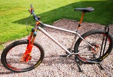 Orange bikes titanium for sale  YORK