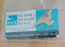 Rspb bird pin for sale  IPSWICH