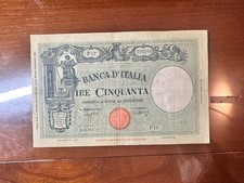 Regno italia banconota usato  Rivoli
