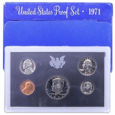1971 proof set for sale  Athens