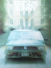 Datsun sunny prospekt gebraucht kaufen  Stuttgart