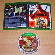 DEADPOOL Microsoft XBOX ONE  100% Uncut Top Zustand Top MARVEL Game Pal Rar comprar usado  Enviando para Brazil